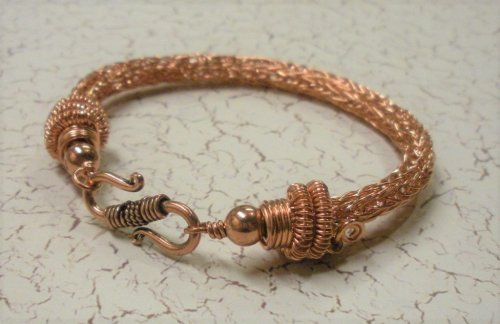 Judy Larson's Coiled Wire End Caps - , Findings & Components, Toggles & Clasps, Earwire & Headpin, Coiling, Coiling Wire, Wire Coiling, You can leave the end caps plain 